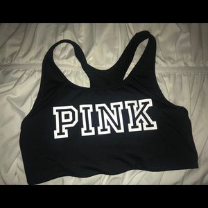 Pink Vs ULTIMATE GYM RACERBACK SPORTS BRA